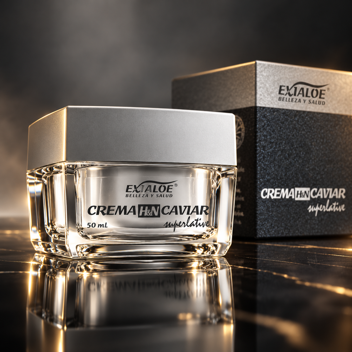 EXIALOE H&N Caviar Superlative Gesichtscreme – 50 ml