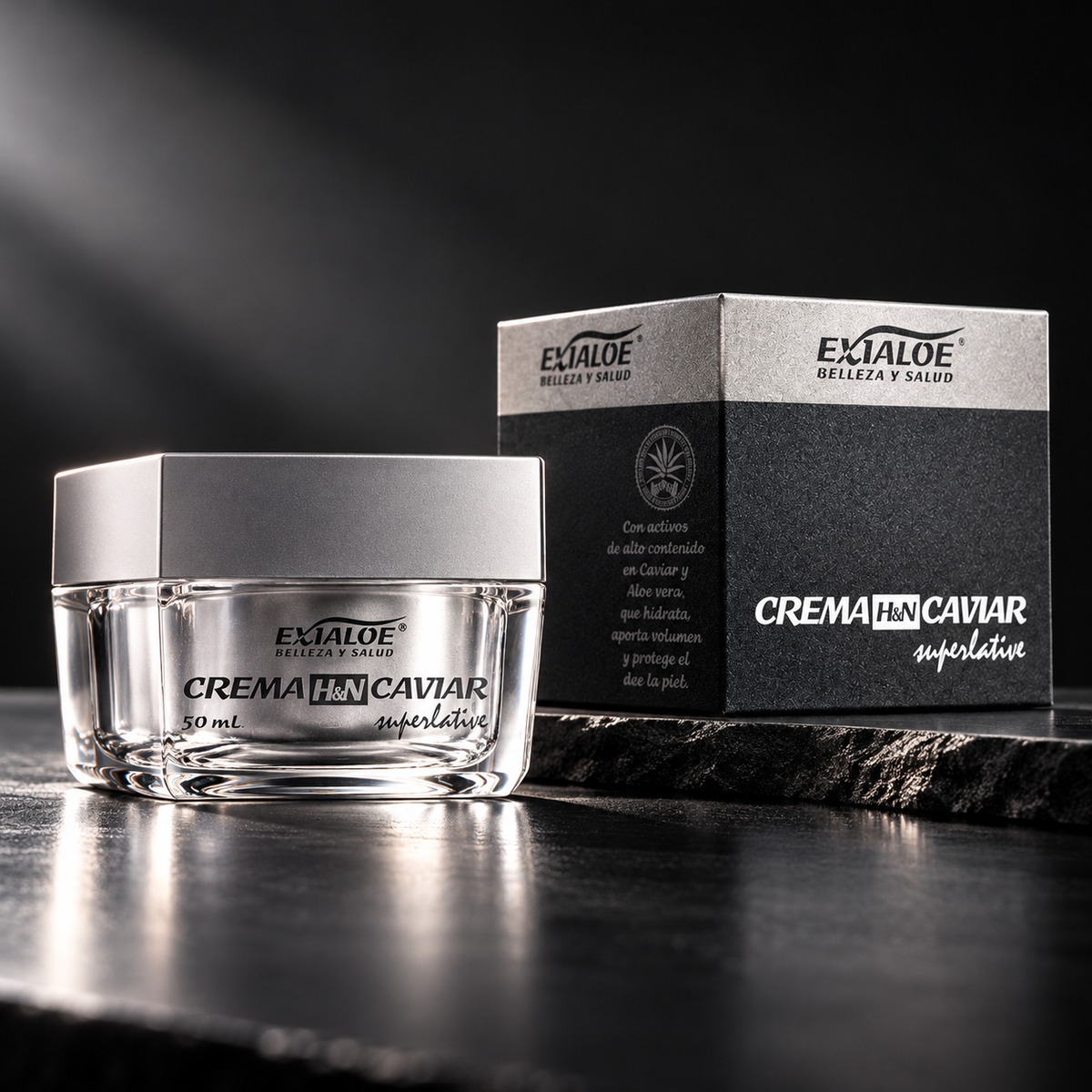 EXIALOE H&N Caviar Superlative Gesichtscreme – 50 ml